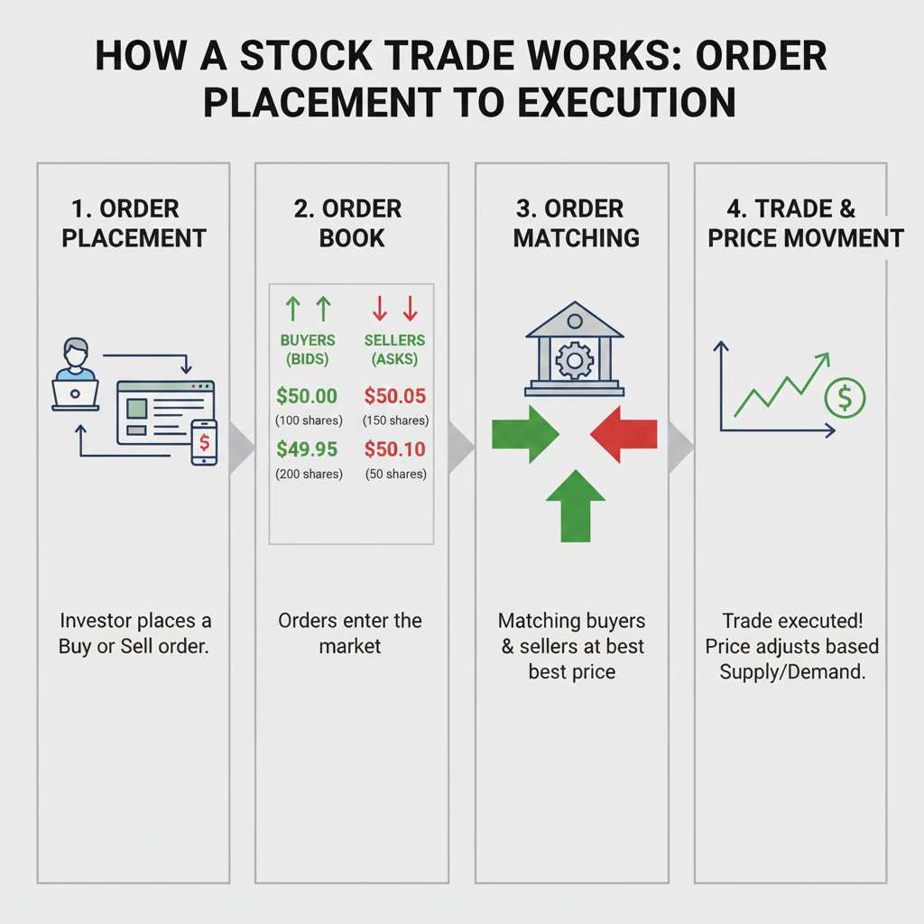 How trading works step by step