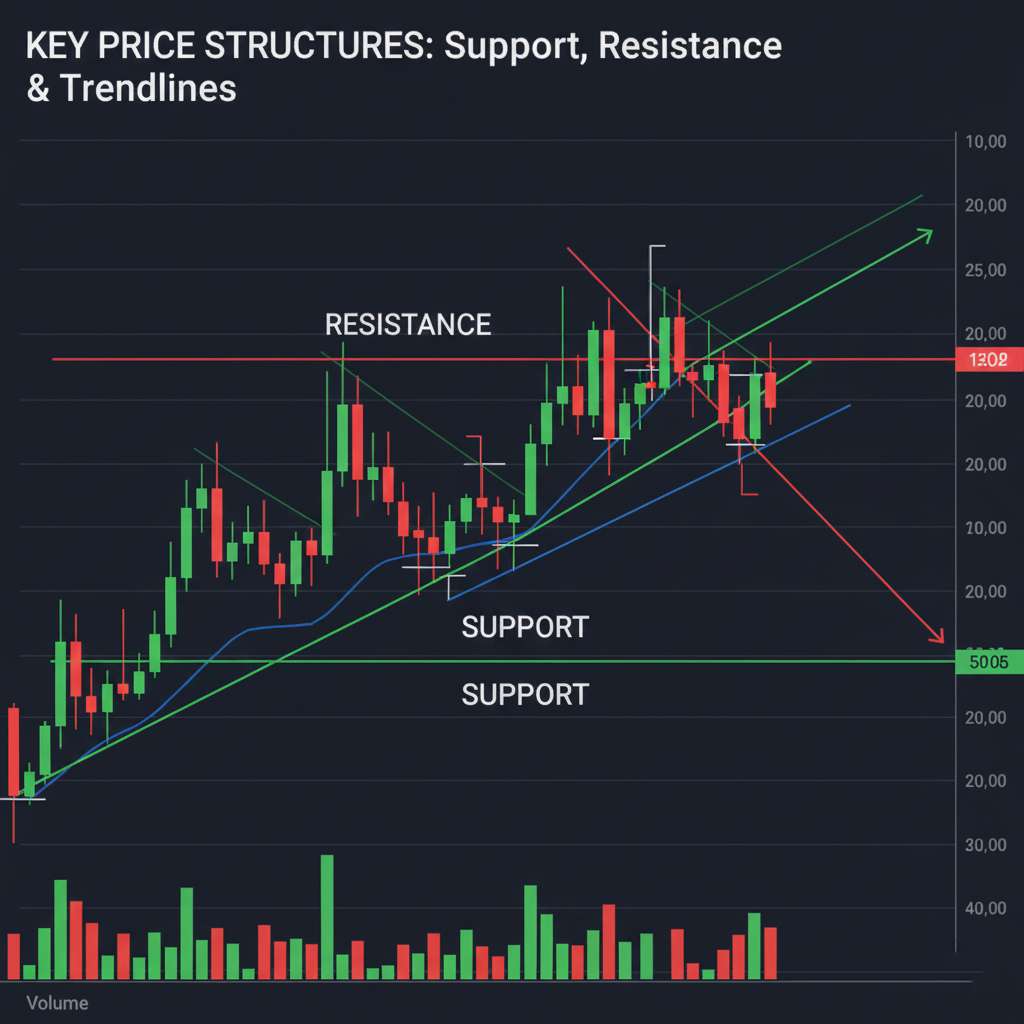 Technical analysis using price charts